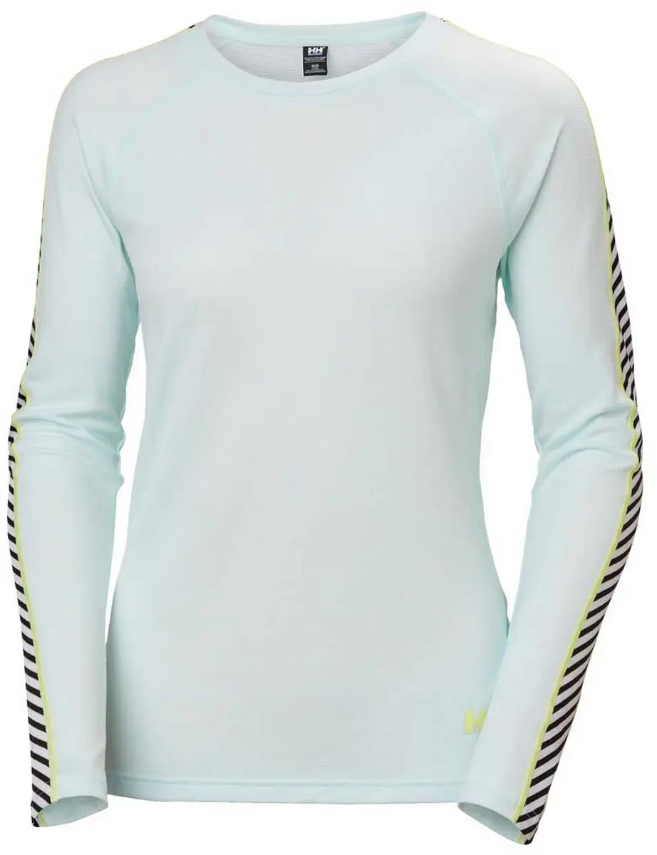 Helly Hansen Lifa Active Stripe Crew Basislaag - M - Grijs