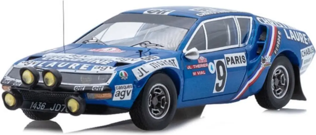 Alpine A310 #9 Monte Carlo Rally 1976 - 1:43 - Spark - Blauw