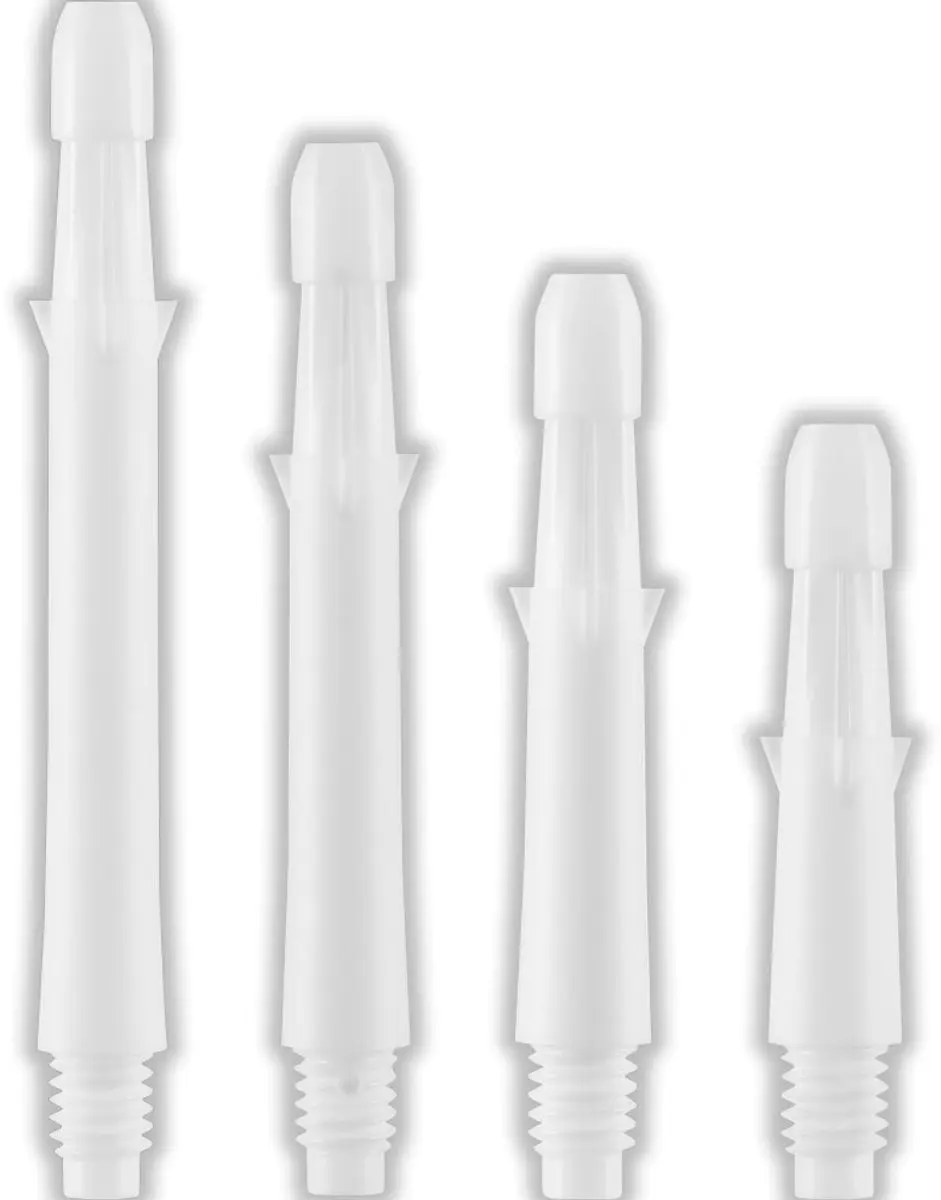L-Style L-Shaft Locked Straight Wit - 3 Stuks