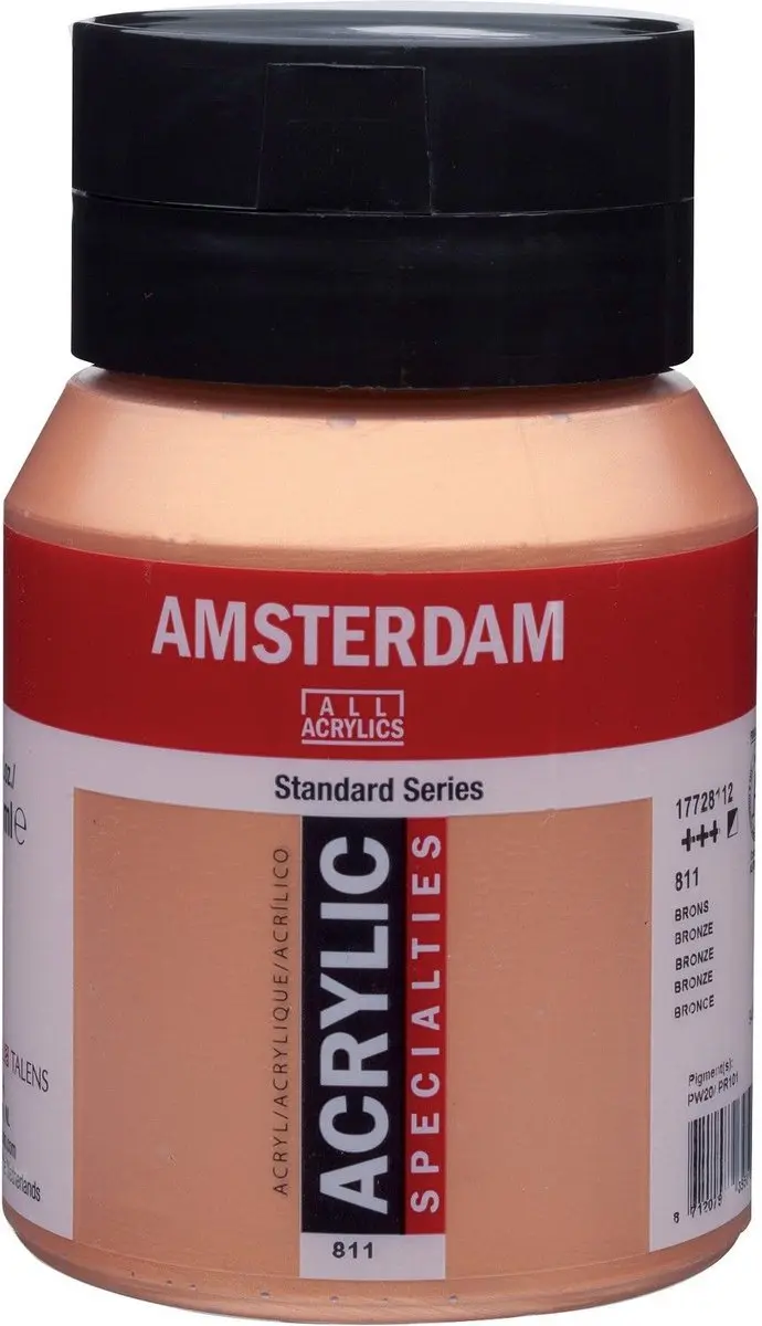Amsterdam Standard Acrylverf 500ml - Brons