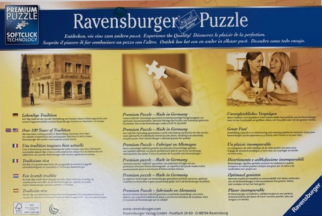 Ravensburger Fleroux Legpuzzel 925 Stuks - Brussel