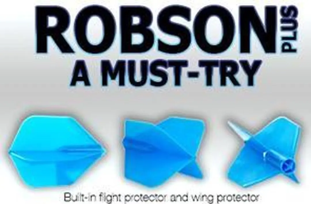 Bull's Robson Plus Flight Std. RO-51736 - 3 Stuks - Blauw/Rood/Wit
