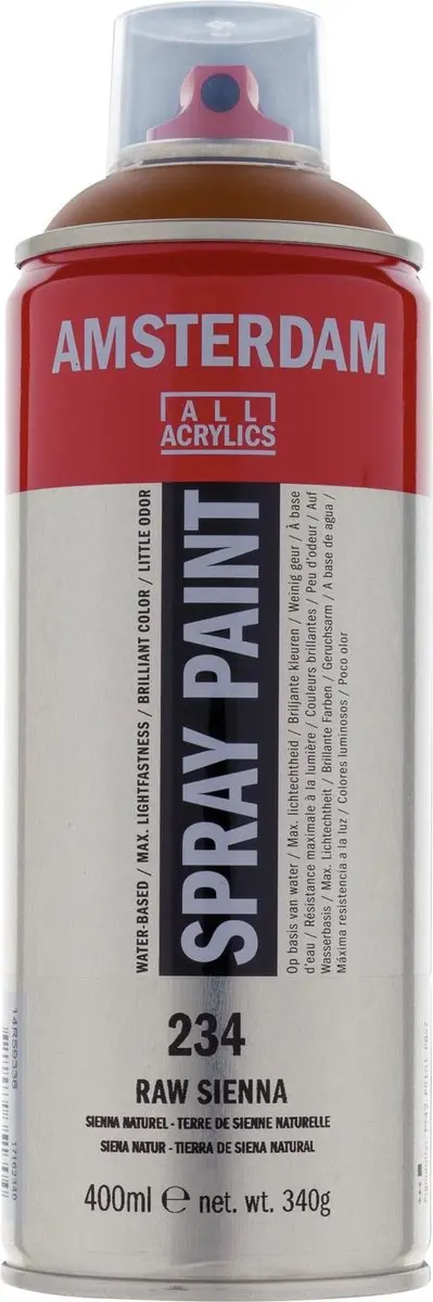 Amsterdam Spuitbusverf Sienna Naturel 400ml