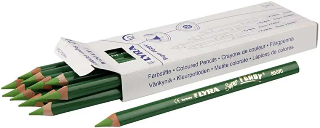 Lyra Super Ferby Kleurpotlood - Appelgroen