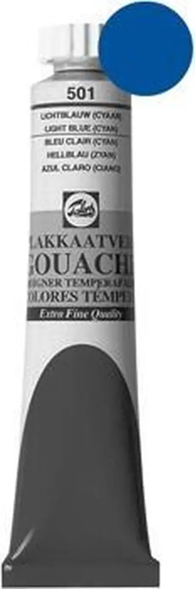 Talens Gouache Extra Fine 512 Kobaltblauw Ultramarijn 20ml