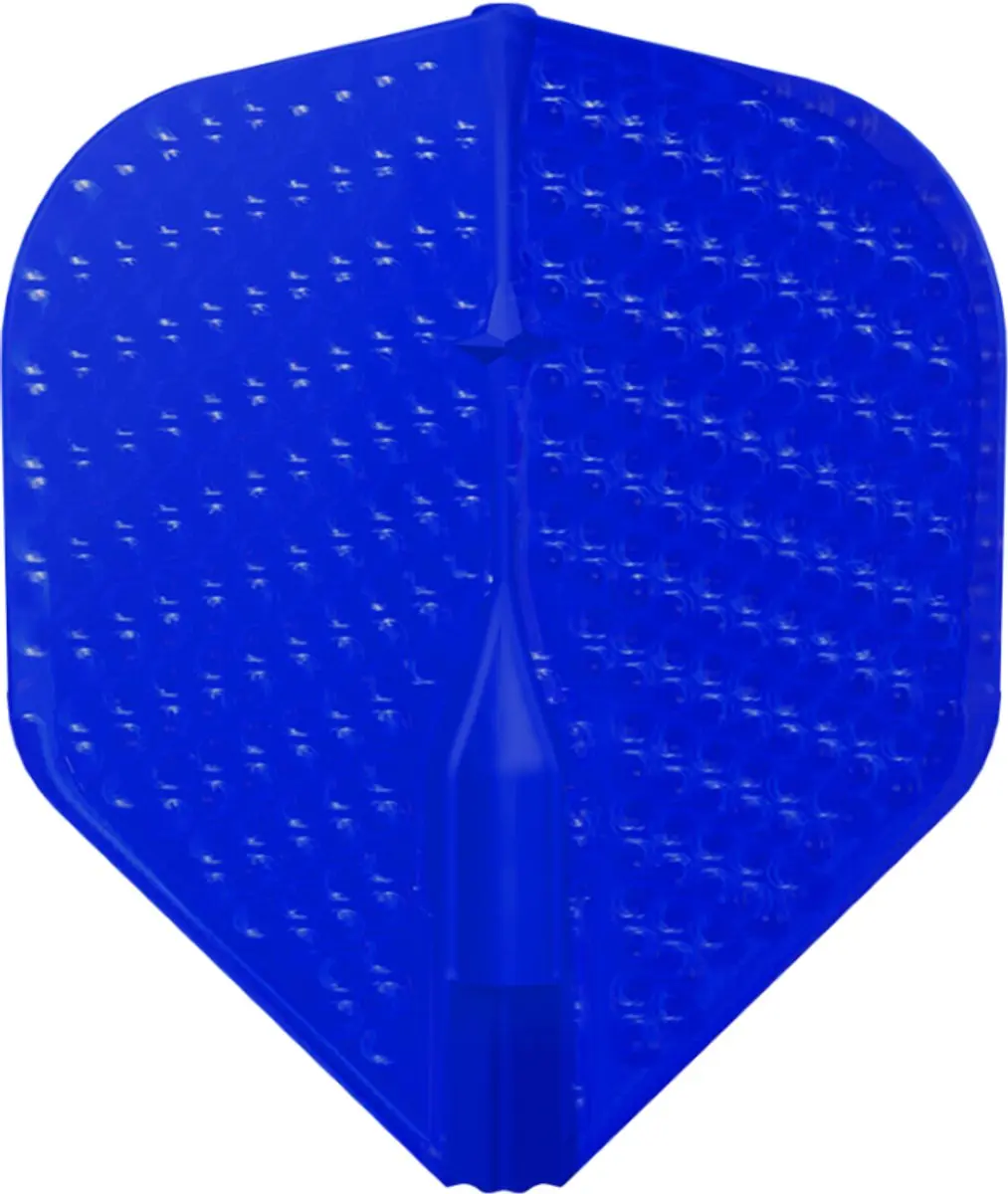 L-Style L1 EZ Dimple Dart Flights - Blauw - 3 Stuks