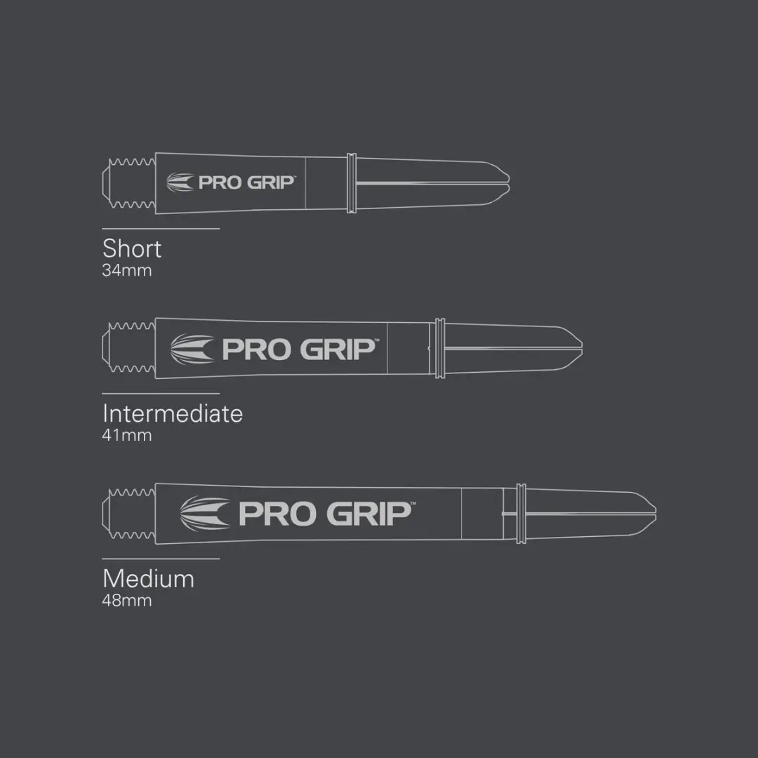 Target Pro Grip 3 Dart Shafts Short - 3 Stuks