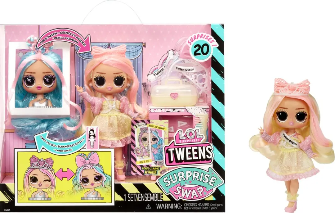 LOL Surprise! Braids-2-Waves Winnie Swap Pop