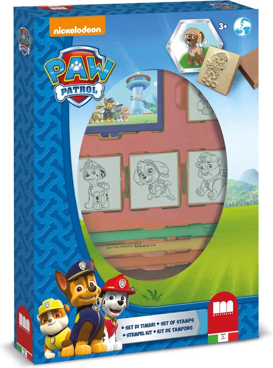 PAW Patrol Stempelset - 12 Stuks - Kleurenmix
