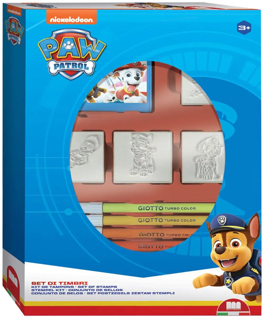 PAW Patrol Stempelset - 12 Stuks - Kleurenmix