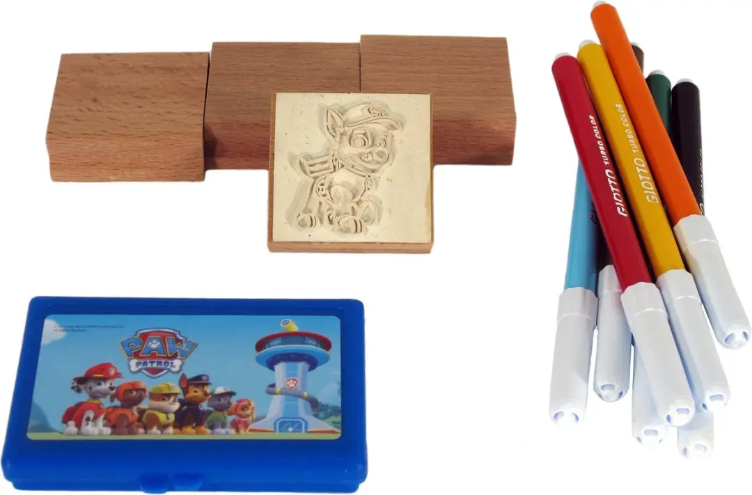 PAW Patrol Stempelset - 12 Stuks - Kleurenmix