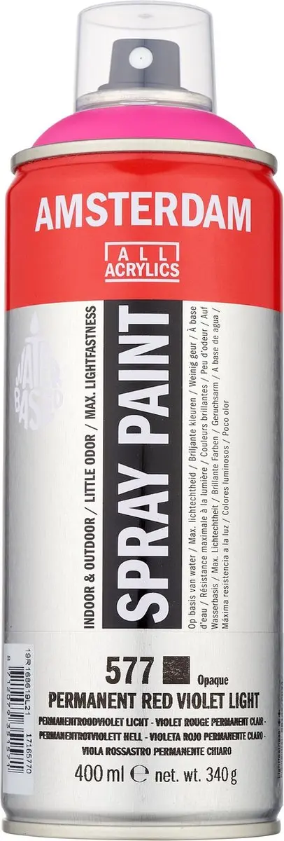 Amsterdam Spraypaint 577 Permanentroodviolet Licht 400ml