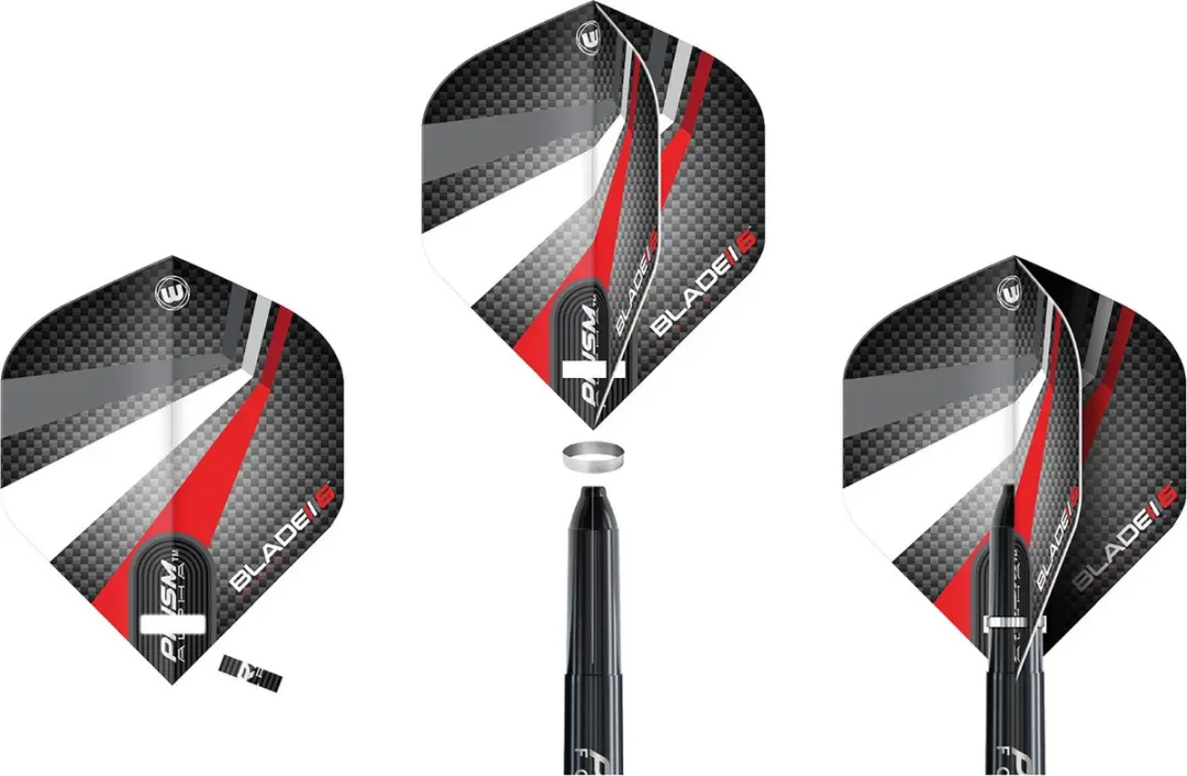 Winmau Flight Punch Machine 8126 - Zwart/Wit