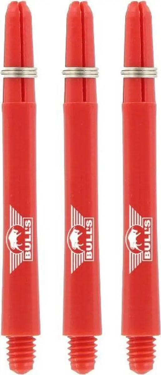 Bull's Nylon Hoes Medium - Rood - 3 Stuks