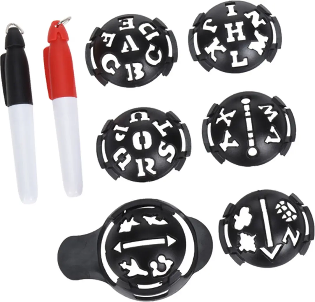 Legend Golfbal Marker Set
