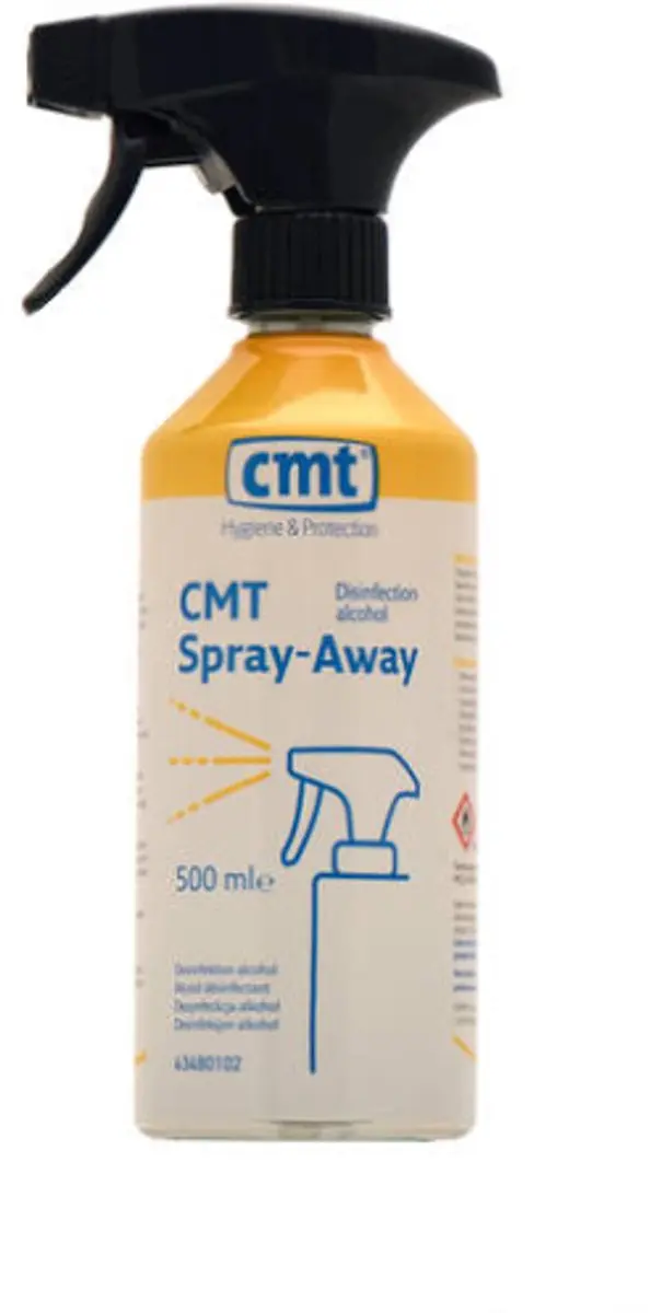 CMT Spray-Away Alcohol 500ml - 12 Stuks