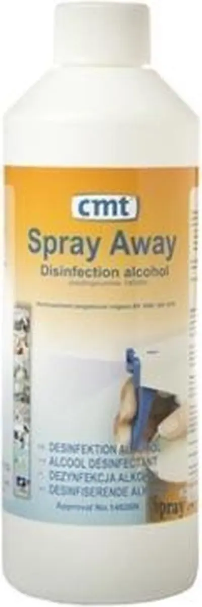 CMT Spray-Away Alcohol 500ml - 12 Stuks