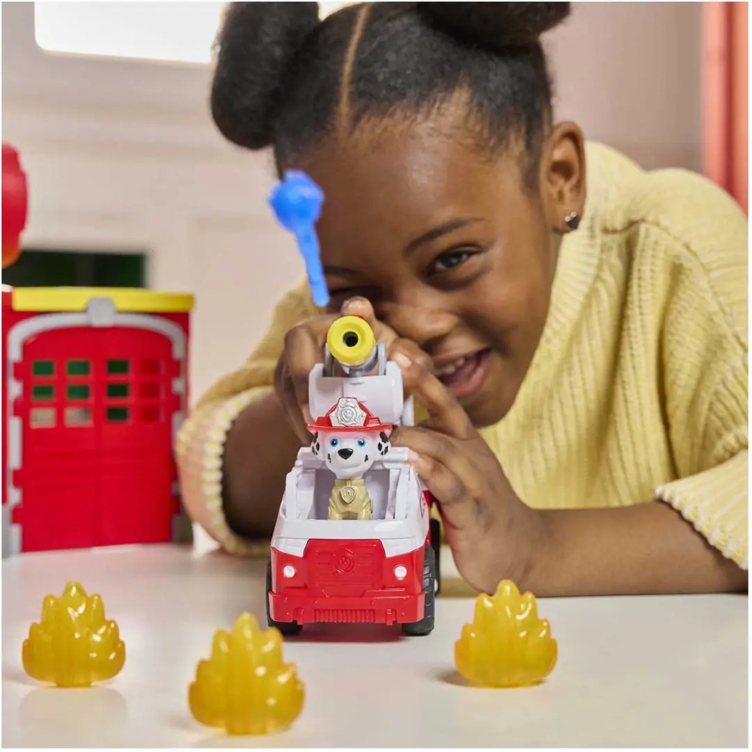 PAW Patrol Brandweerkazerne Speelset Marshall - 2016534 - Meerkleurig - afbeelding 6 van 6