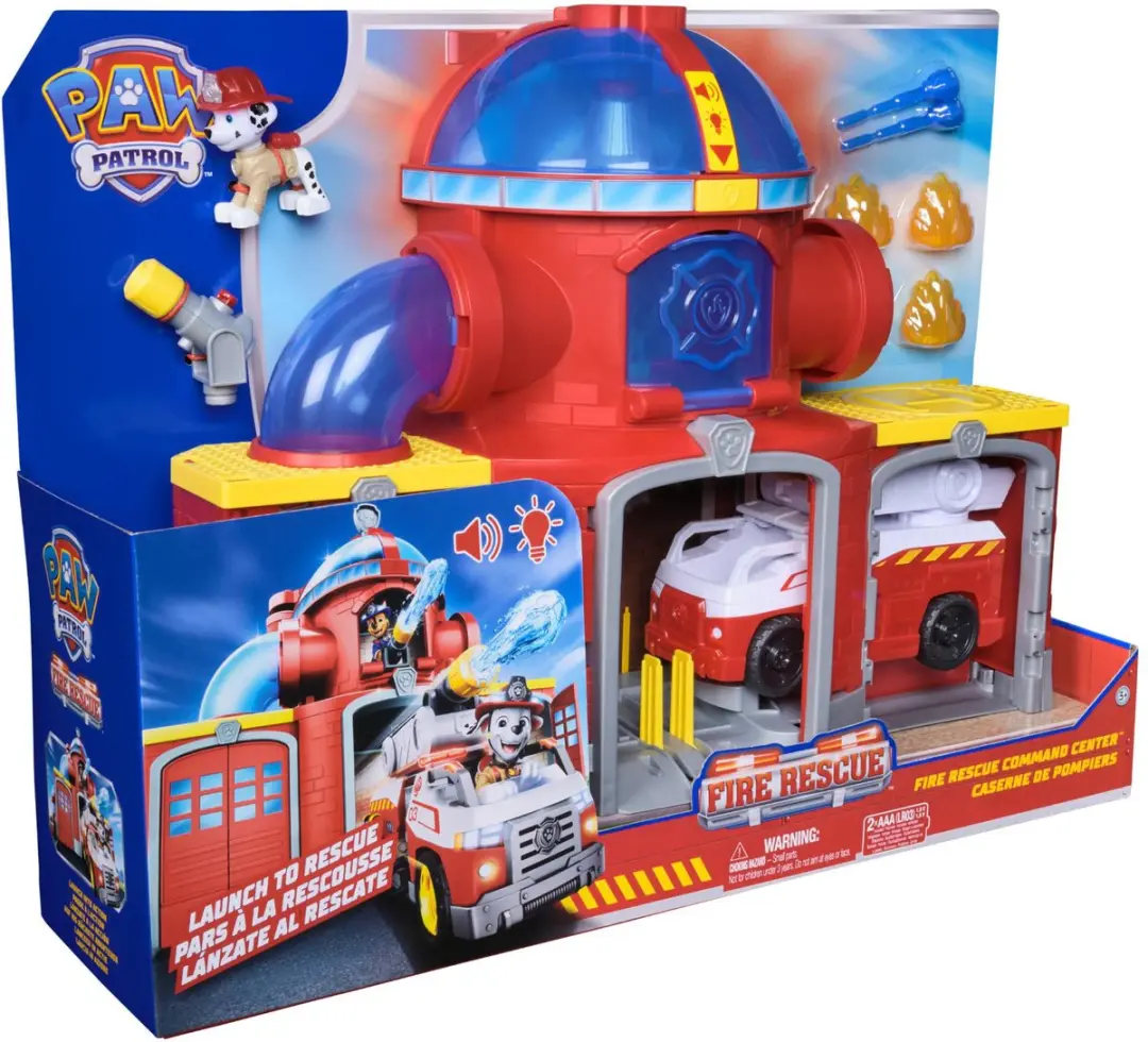 PAW Patrol Brandweerkazerne Speelset Marshall