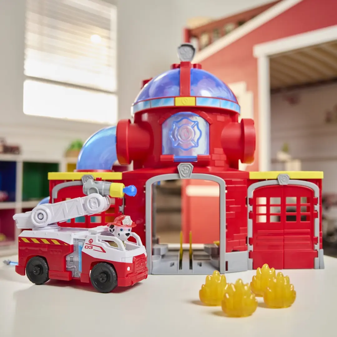 PAW Patrol Brandweerkazerne Speelset Marshall - 2016534 - Meerkleurig