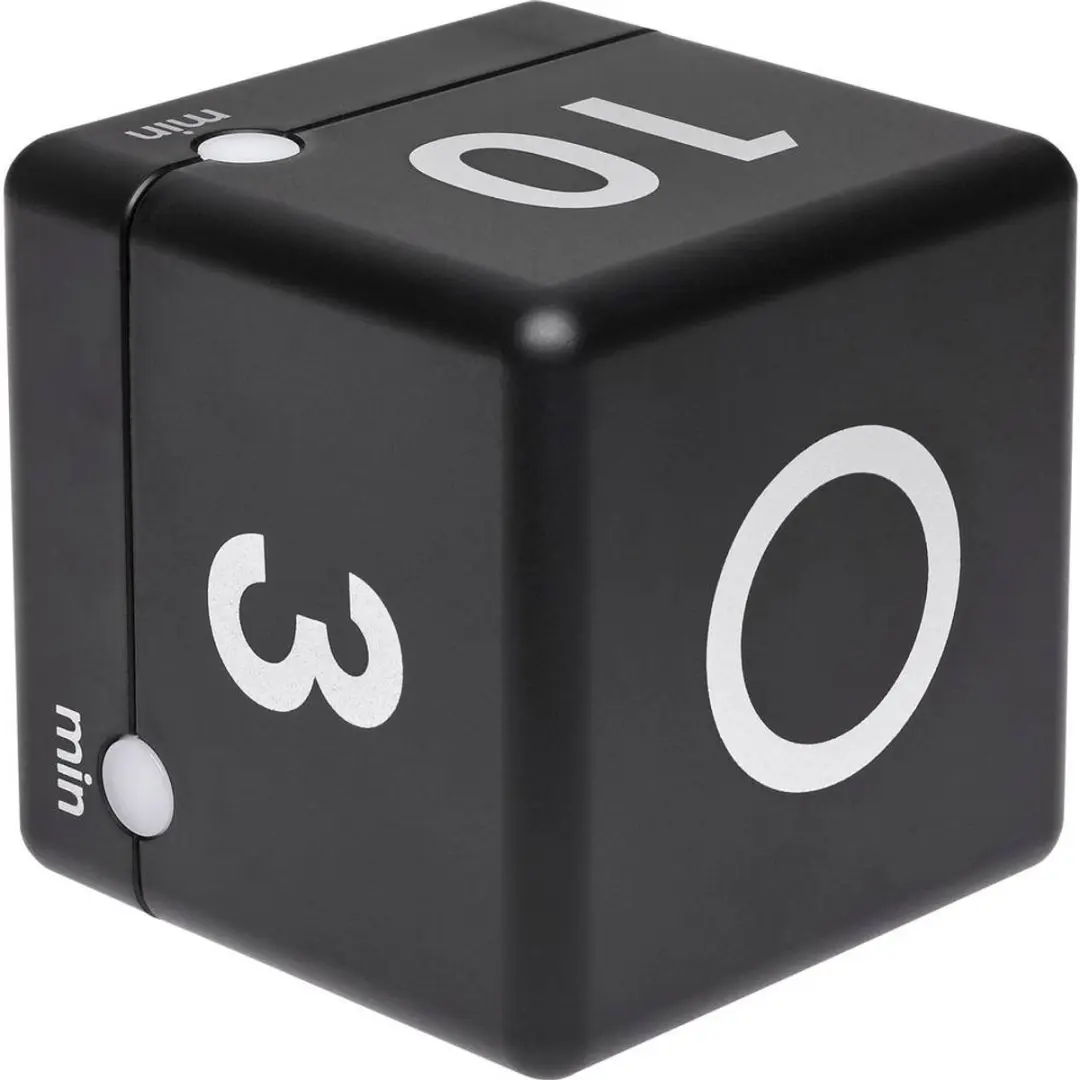TFA Dostmann Timer Cube Digitaal - Zwart