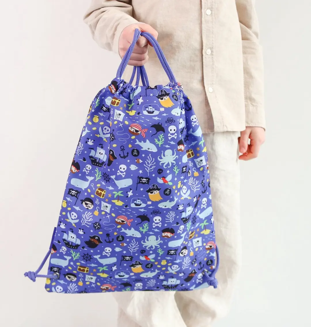 A Little Lovely Company Gymtas Piraten - 5L