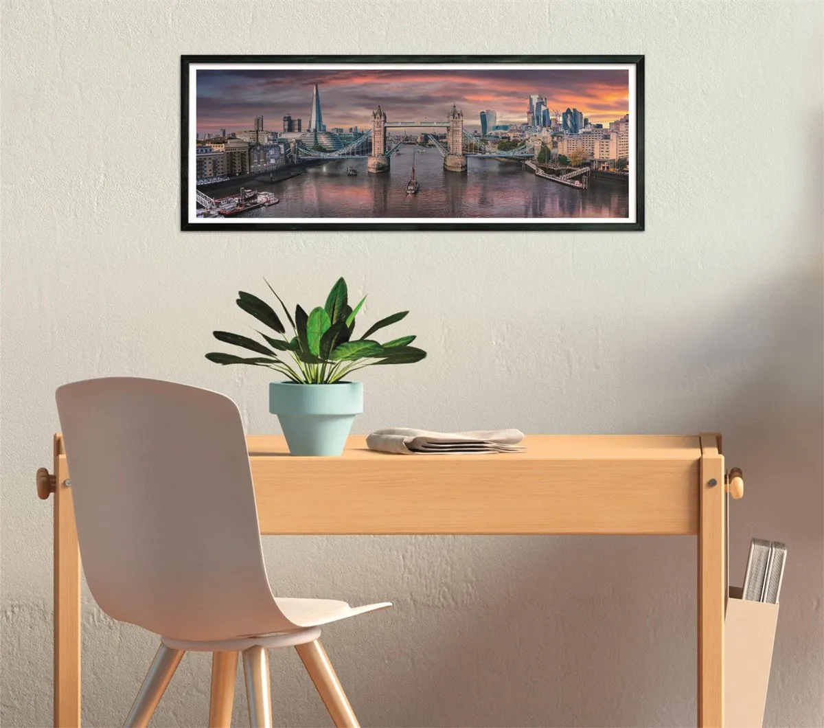 Clementoni Panorama Thames Puzzel 1000 Stuks - Multicolor