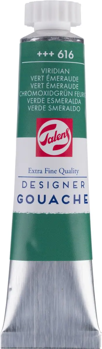 Talens Plakkaatverf 616 Vert Emeraude Gouache 20ml
