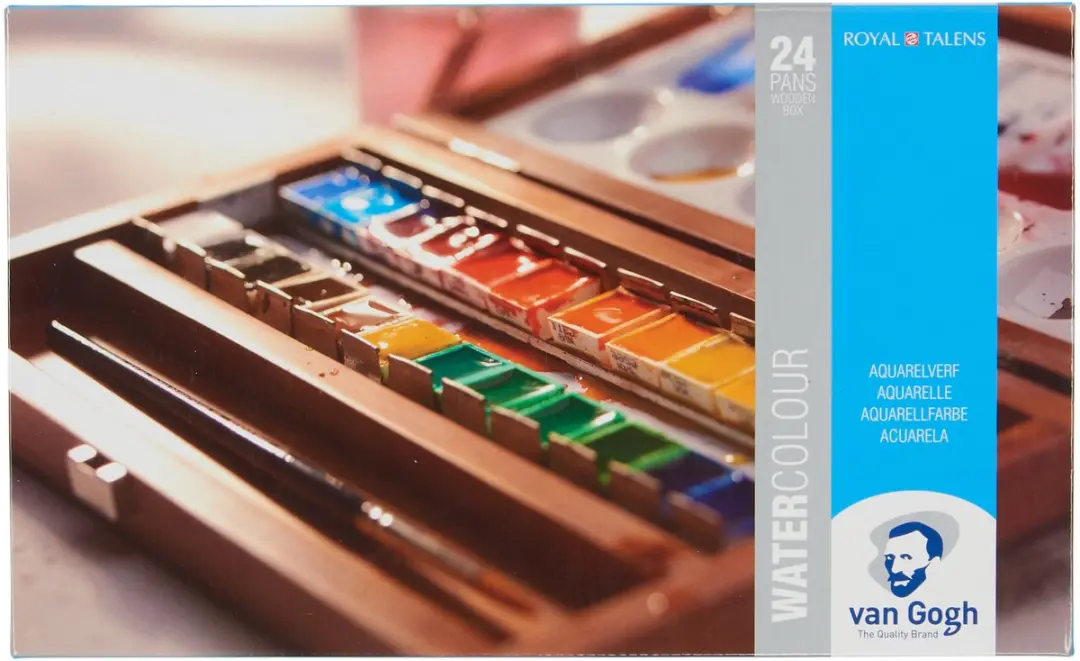 Van Gogh Aquarelverf Kist - 24 Kleuren
