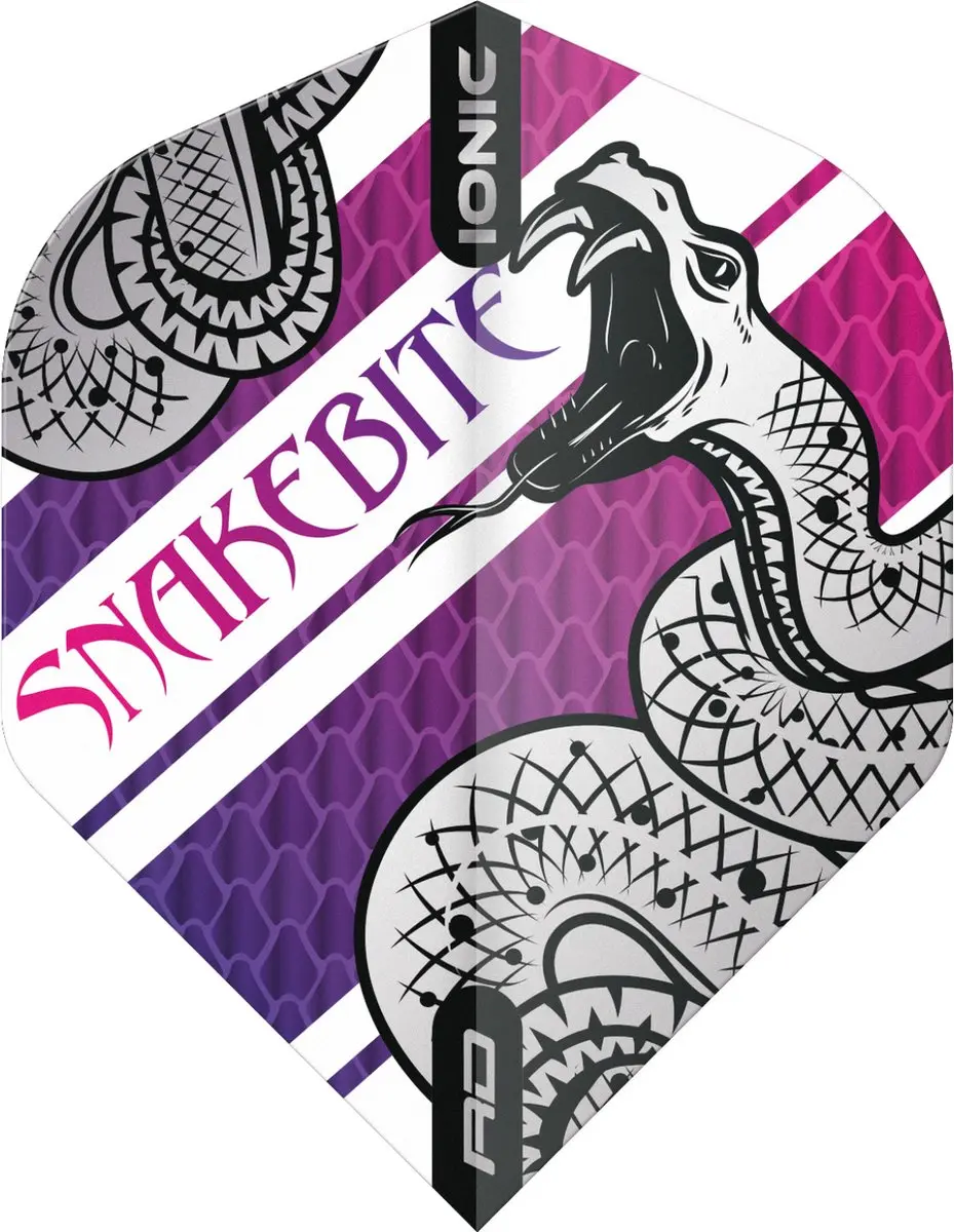 Red Dragon Snakebite Hardcore Flight Collection X0797 Dart Flights - 3 Stuks