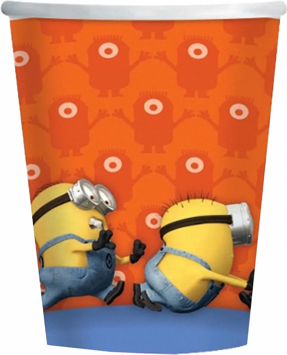 Minions Oranje Paper Cups