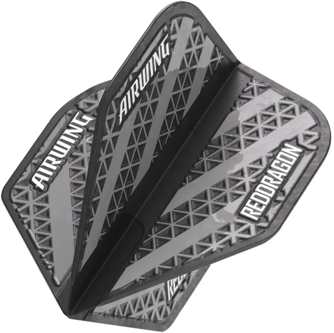 Red Dragon Airwing Dart Flights F6896 - 3 Stuks - Grijs/Zwart - afbeelding 6 van 6