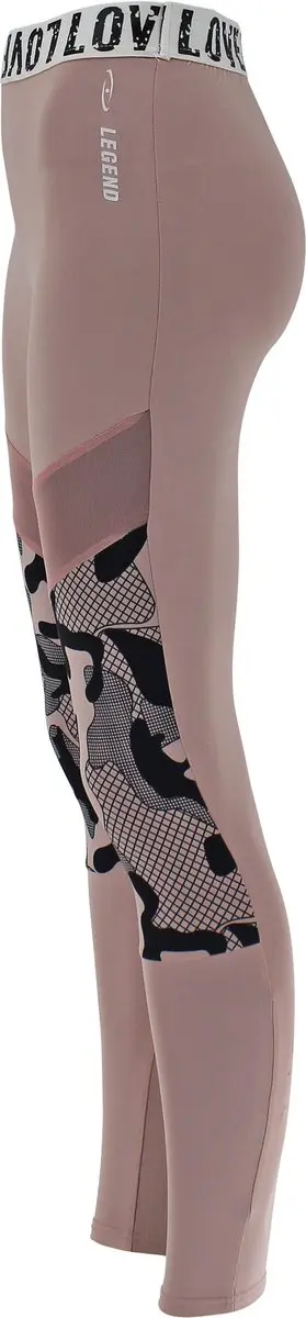 Legend Sportlegging Y4730061 - S - Zwart/Rose