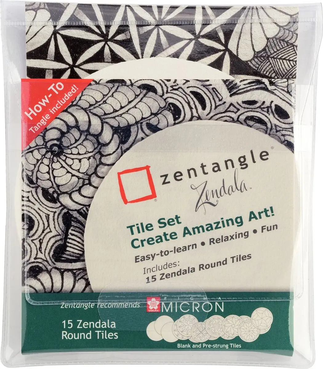 Sakura Zentangle Zendela Set