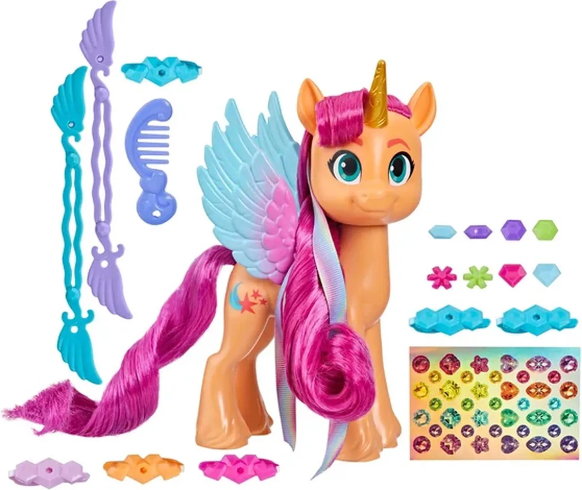 My Little Pony Sunny Starscout Speelfiguur F3873 - Multikleur
