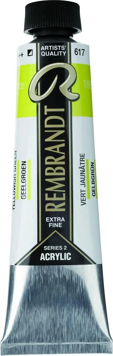 Rembrandt Acrylverf 617 Yellowish Green 40ml