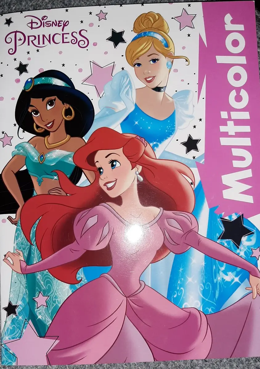 Disney Princess Kleurboek Multicolor