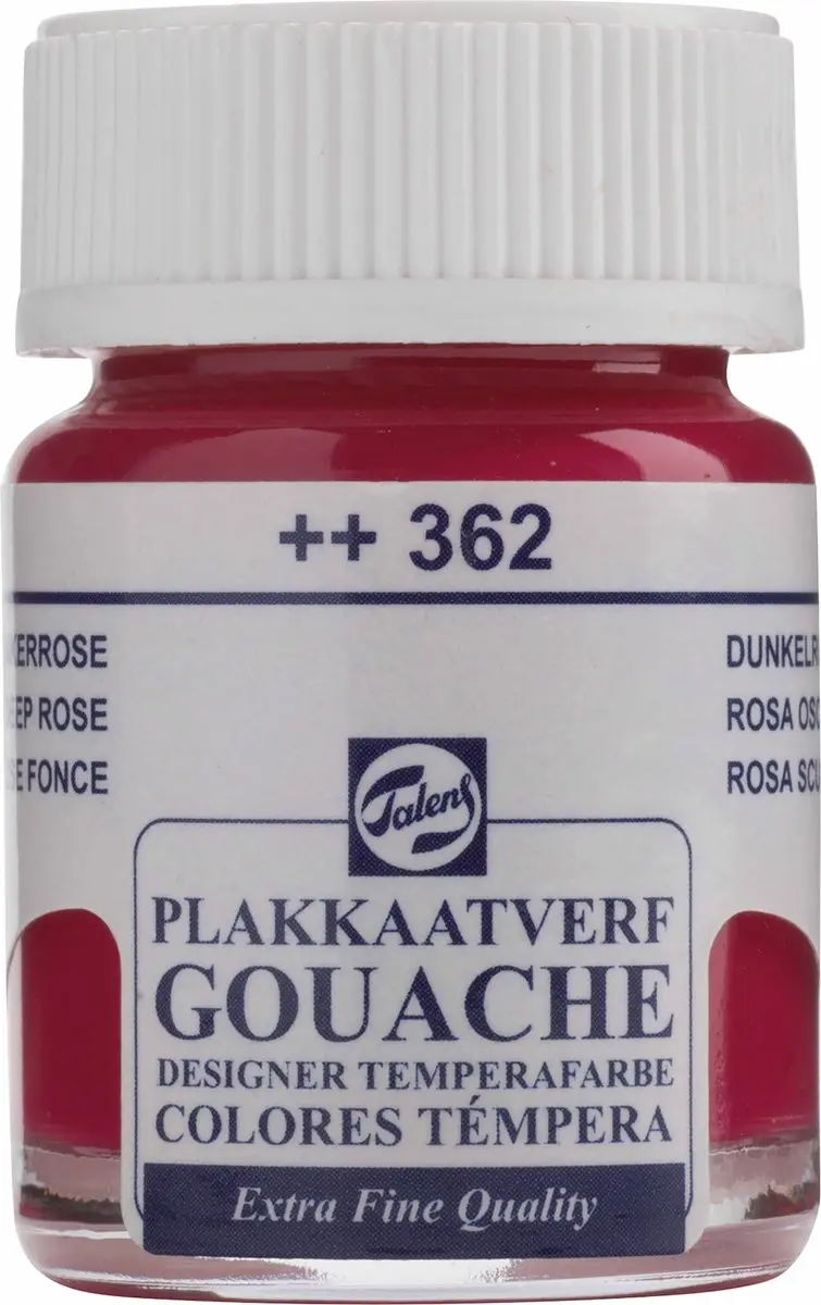 Talens Plakkaatverf Extra Fijn Diepe Roos 362