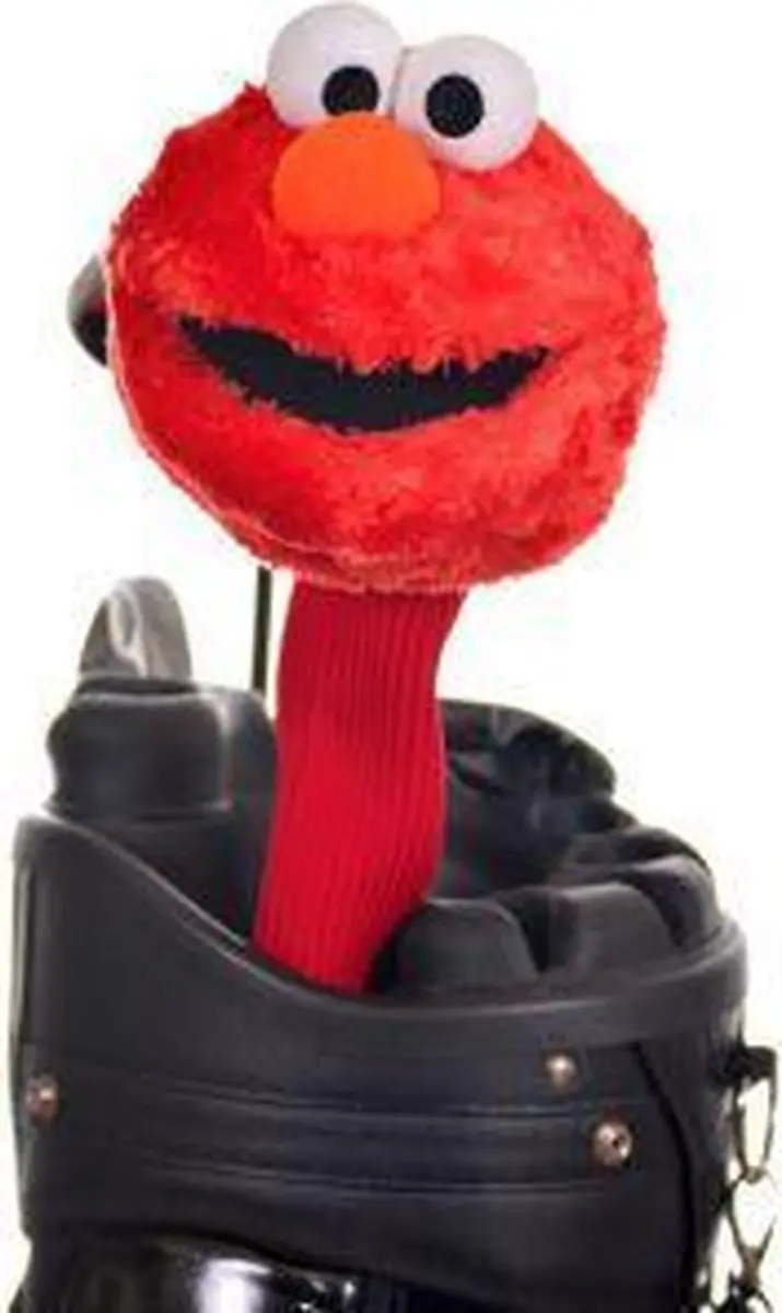 Legend Sesamstraat Headcover Driver Elmo - Rood