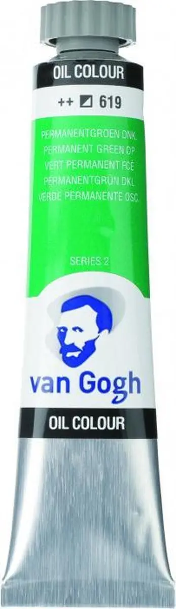 Van Gogh Permanentgroen Donker Olieverf 20ml