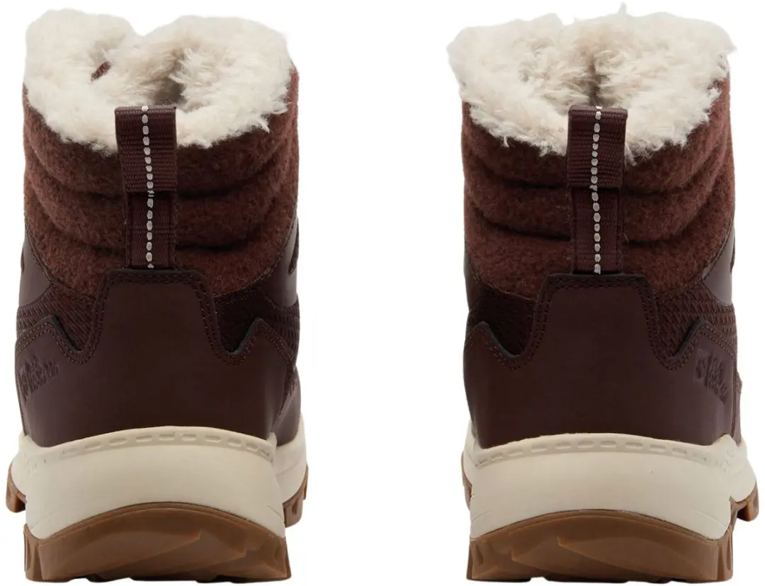 Jack Wolfskin Everquest Texapore High Snowboots Dames - 37.5 - Donkerrood