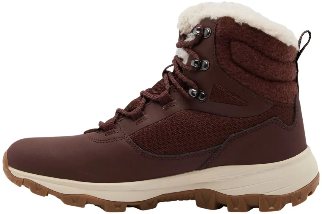 Jack Wolfskin Everquest Texapore High Snowboots Dames - 37.5 - Donkerrood