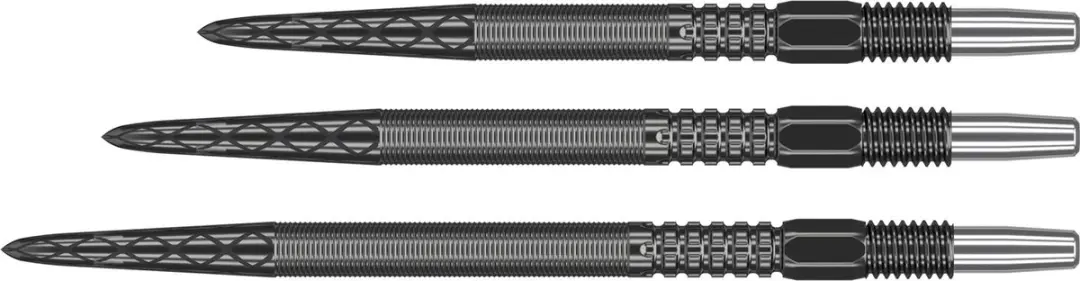 Target Swiss DX Points Zwart 40mm - 3 Stuks