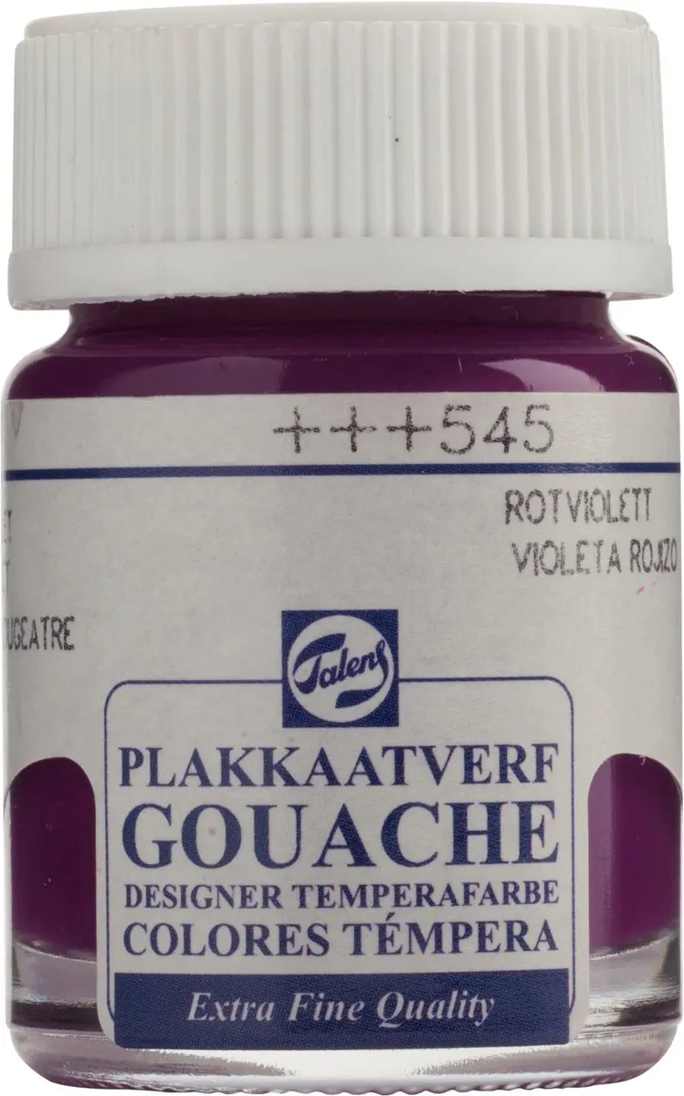 Talens Plakkaatverf Extra Fijn Rood Violet 545