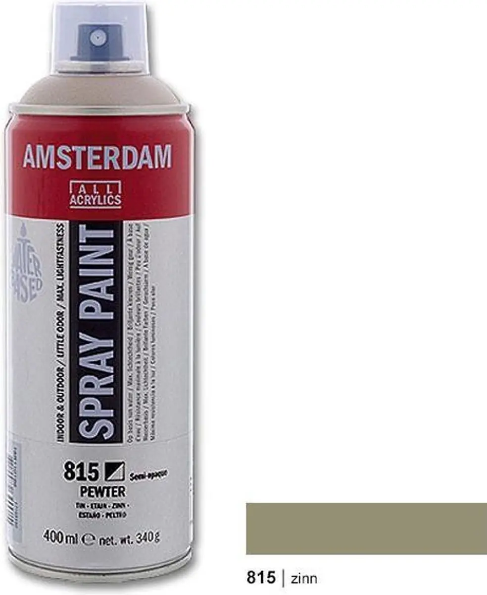 Amsterdam Spraypaint Grijs 400ml