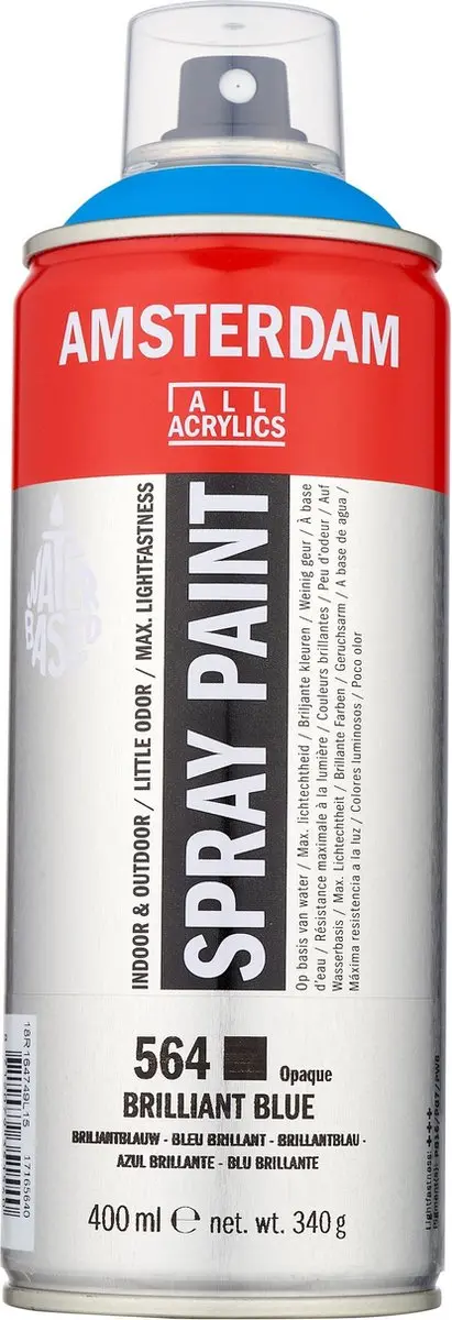 Amsterdam Spraypaint Briljantblauw 400ml
