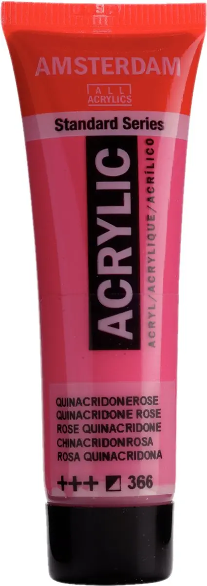 Royal Talens Amsterdam Acryl 366 Quinacridone Roze 20ml