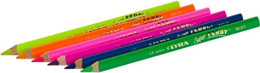 Lyra Super Ferby Cardboard Box - 12 Stuks - Neon