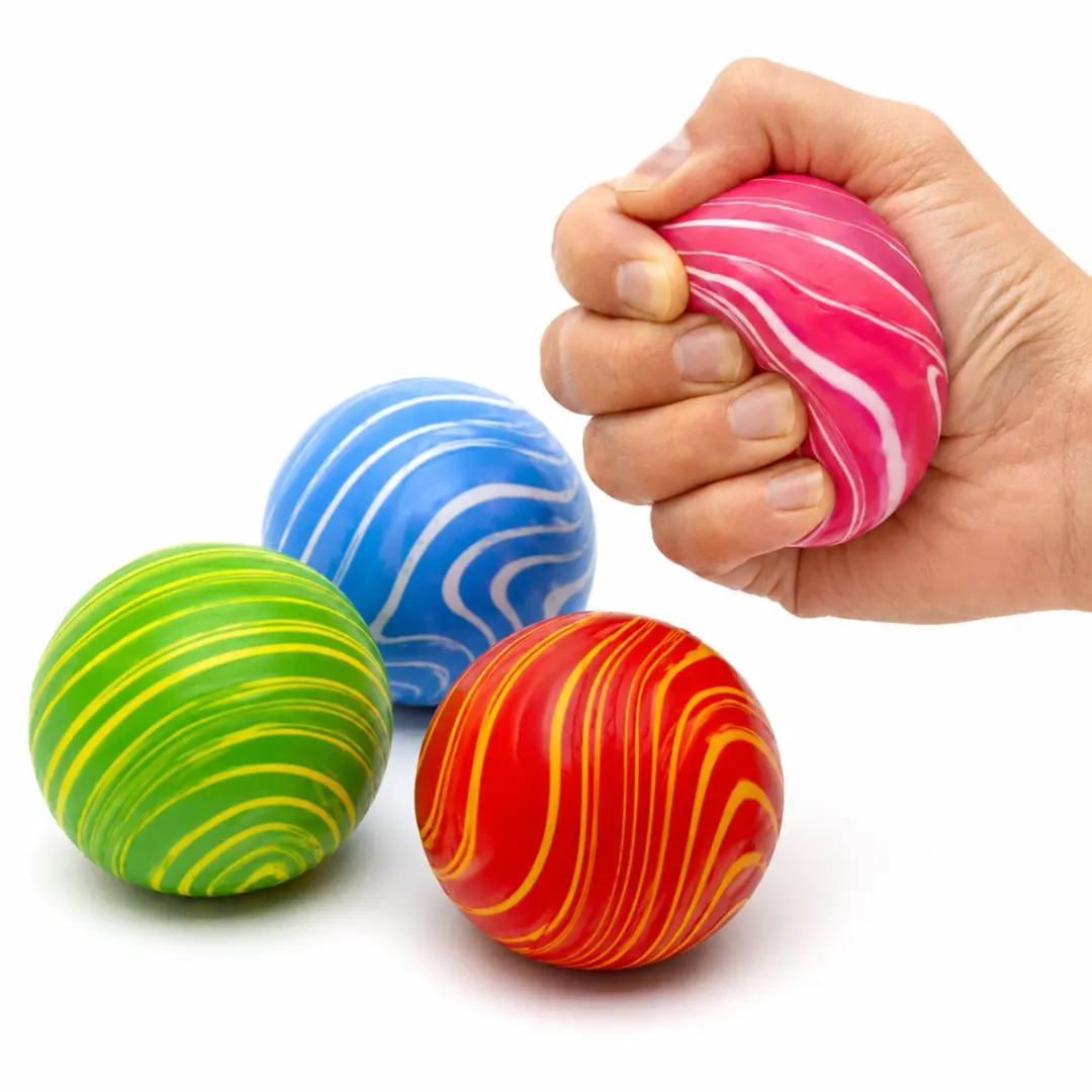 Jono Toys Squishy Ball - Zachte Knijpbal - Langzaam Opkomend - Assortiment