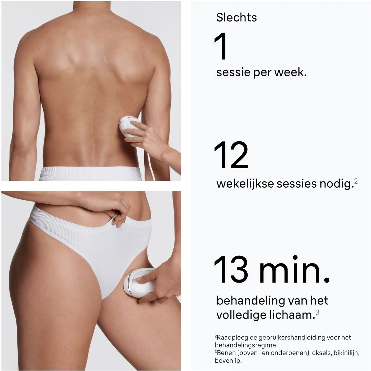 Braun Silk·expert Mini PL1114 IPL Ontharingsapparaat - 300.000 Flitsen - Wit